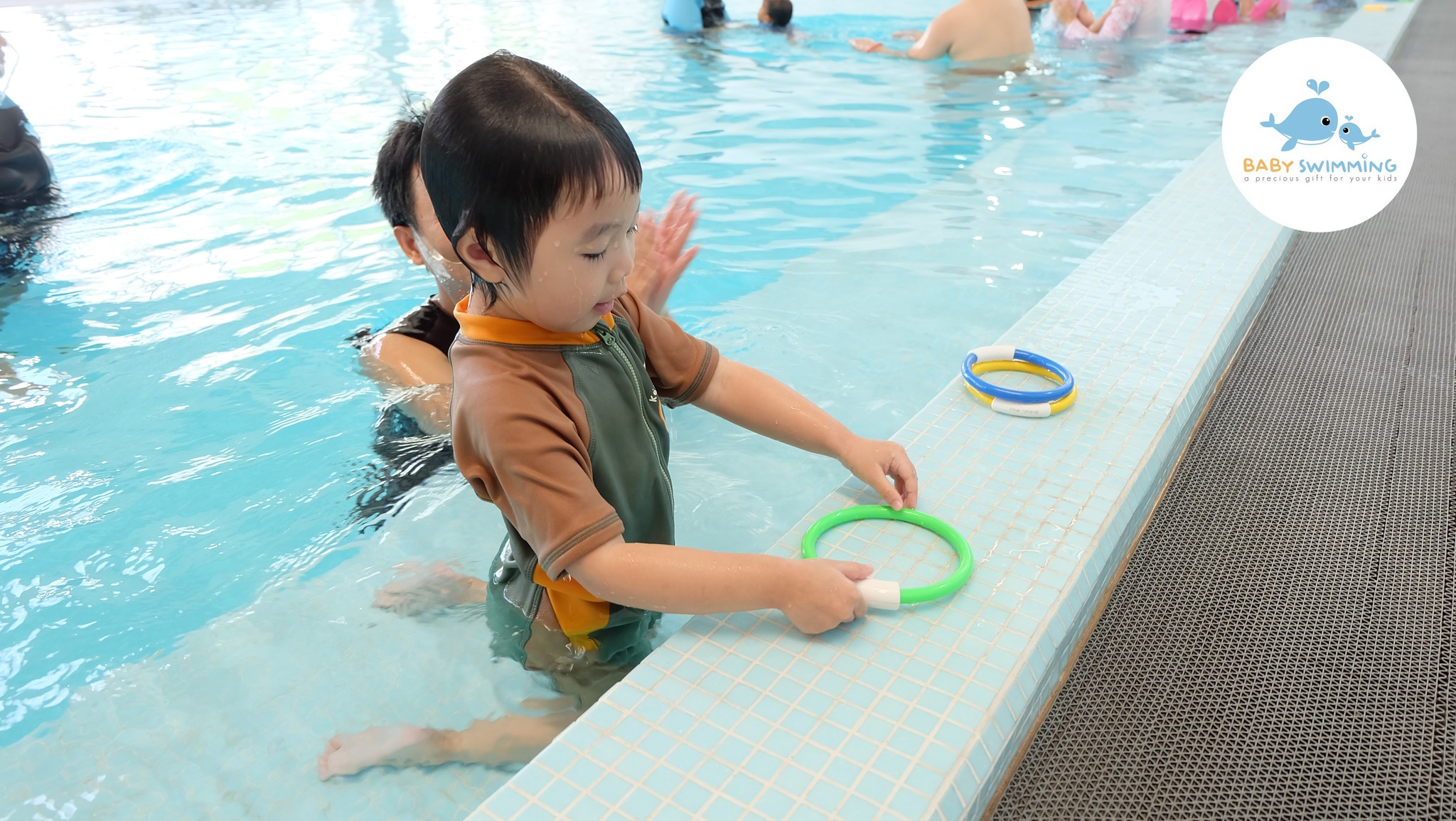 Baby Swimming Thailand  Image