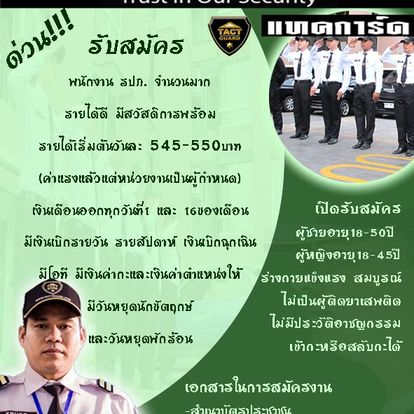 งาน รปภ. Image