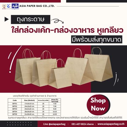 Asia paper bag Image